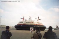The Princess Anne (GH-2006) arriving at Dover